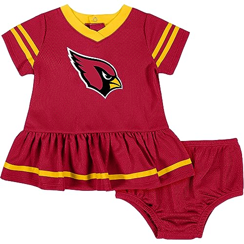 0013618393280 - GERBER GIRLS JERSEY DRESS AND DIAPER COVER, TEAM COLOR