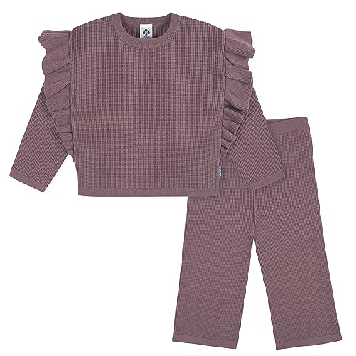 0013618402074 - GERBER BABY GIRLS TODDLER SWEATER KNIT TOP AND CROPPED PANT SET, PINK, 18 MONTHS