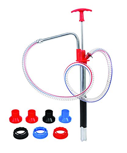 0013692000104 - NATIONAL SPENCER # 353 PLASTIC HAND PUMP W/ ADAPTER FOR PULL-UP SPOUT, HOSE & SPOUT.