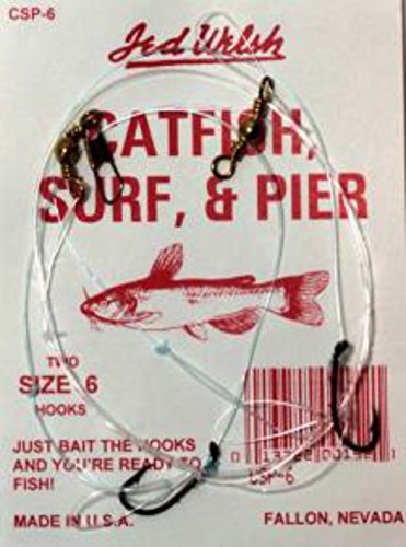 0013722001507 - JED WELSH FISHING CATFISH SURF PIER HOOK, 2