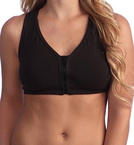 0013745230748 - VALMONT ZIP-FRONT SPORTS BRA #1611A