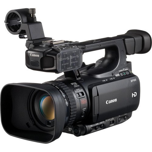 0013803130201 - CANON XF100 PROFESSIONAL CAMCORDER WITH 10X HD VIDEO LENS, COMPACT FLASH (CF) RECORDING
