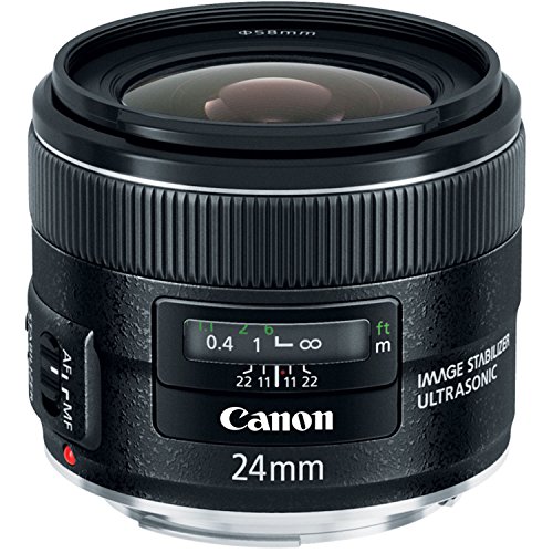 0013803137378 - CANON EF 24MM F/2.8 IS USM WIDE ANGLE LENS - FIXED