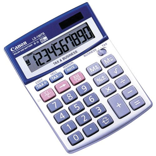 0013803141528 - CANON OFFICE PRODUCTS LS-100TS BUSINESS CALCULATOR