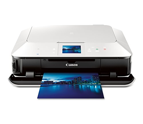 0013803216646 - CANON PIXMA MG7120 WIRELESS COLOR PHOTO ALL-IN-ONE PRINTER, MOBILE SMART PHONE AND TABLET PRINTING, WHITE