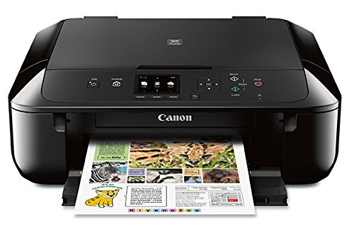 0013803256512 - CANON MG5720 WIRELESS ALL-IN-ONE PRINTER WITH SCANNER AND COPIER: MOBILE AND TABLET PRINTING WITH AIRPRINT(TM)COMPATIBLE, BLACK