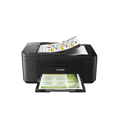 0013803340648 - CANON PIXMA TR4720 ALL-IN-ONE WIRELESS PRINTER FOR HOME USE, WITH AUTO DOCUMENT FEEDER, MOBILE PRINTING AND BUILT-IN FAX, BLACK