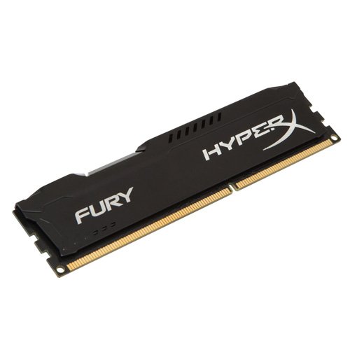 0013862014085 - KINGSTON HYPERX FURY 4GB 1600MHZ DDR3 CL10 DIMM - BLACK (HX316C10FB/4)