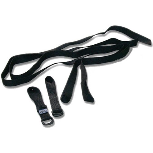 0013964079173 - HELEN TWOWHEELS/ H2W BLACK SUPER PACK STRAP- NON-ELASTIC MOTORCYCLE PACKING STRAPS