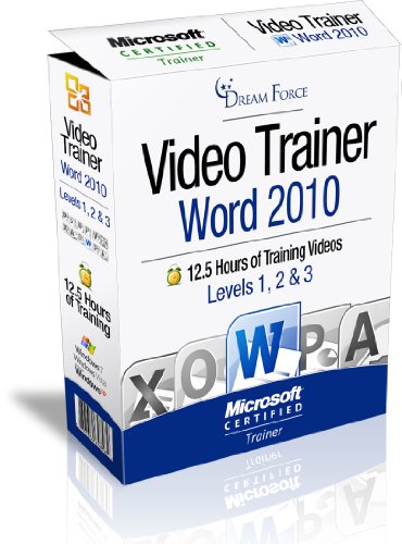 0013964082050 - WORD 2010 TRAINING VIDEOS - 12.5 HOURS OF WORD 2010 TRAINING BY MICROSOFT OFFICE: SPECIALIST, EXPERT AND MASTER, AND MICROSOFT CERTIFIED TRAINER (MCT), KIRT KERSHAW
