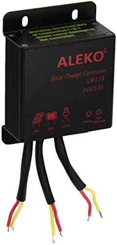 0013964832570 - ALEKO LM118 24V SOLAR CHARGE CONTROLLER FOR SOLAR PANELS