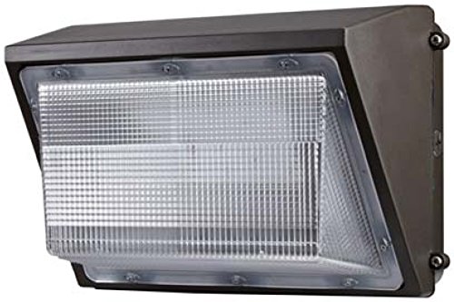 0013964841145 - GREAT EAGLE LED 45W WALL PACK OUTDOOR LIGHTING, UL LISTED, UP TO 300W MH/HPS/HID REPLACEMENT, 5000K COOL WHITE, 3950 LUMENS, WATERPROOF AND OUTDOOR RATED, 120-277V INPUT VOLTAGE