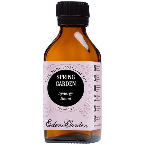 0013964853018 - SPRING GARDEN (PREVIOUSLY KNOWN AS ADORATION) SYNERGY BLEND ESSENTIAL OIL BY EDENS GARDEN (CEDARWOOD, PATCHOULI, SWEET ORANGE AND YLANG YLANG)- 100 ML