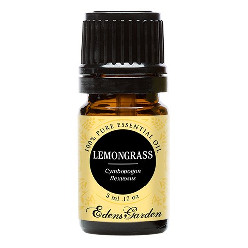 0013964855357 - LEMONGRASS 100% PURE THERAPEUTIC GRADE ESSENTIAL OIL BY EDENS GARDEN- 5 ML
