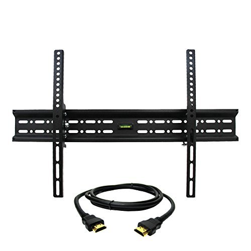 0013964946789 - MEGAMOUNTS TILT WALL MOUNT WITH BUBBLE LEVEL FOR 32-70 IN. DISPLAYS WITH HDMI CABLE