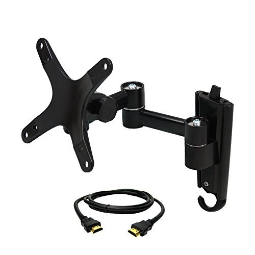 0013964946826 - MEGAMOUNTS FULL MOTION WALL MOUNT FOR 13-30 IN. DISPLAYS WITH HDMI CABLE