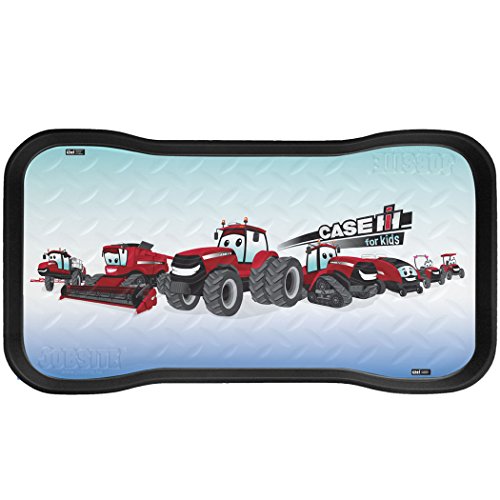 0013977641022 - CASE IH FOR KIDS DESIGNER HEAVY DUTY BOOT TRAY, MULTI-PURPOSE FOR SHOES, PETS, GARDEN - ENTRYWAY, GARAGE, INDOOR/OUTDOOR - FLOOR PROTECTION, PET FOOD, CAT LITTER TRAY - 15 X 28 INCH - 1 PACK