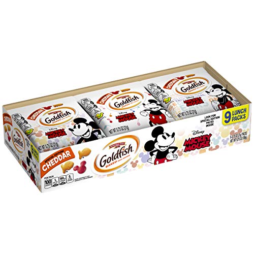 0014100050230 - PEPPERIDGE FARM GOLDFISH SPECIAL EDITION CRACKERS WITH DISNEY’S MICKEY MOUSE, 9-COUNT TRAY