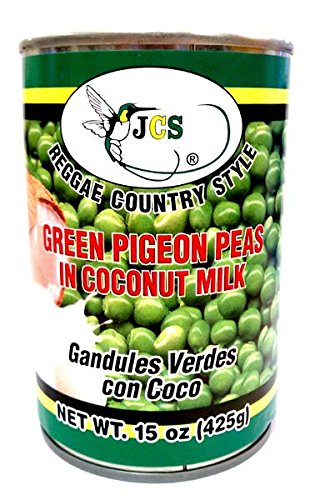 0014181537743 - GREEN PIGEON PEAS WITH COCONUT MILK 15 OZ