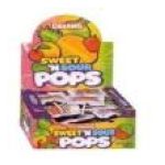 0014200007080 - SWEET 'N SOUR POPS 48 LOLLIPOPS/BOX