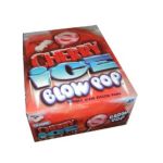 0014200338665 - BLOW POP SUCKER LOLLIPOPS CHERRY ICE FLAVOR BOX