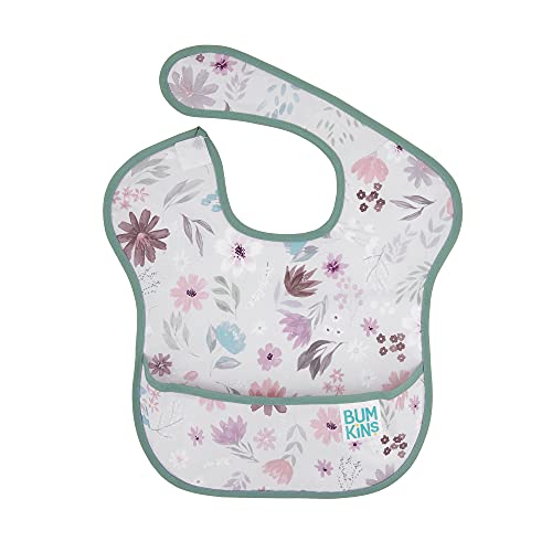 0014292650355 - BUMKINS SUPERBIB, BABY BIB, WATERPROOF, WASHABLE, STAIN AND ODOR RESISTANT, 6-24 MONTHS - JUNGLE