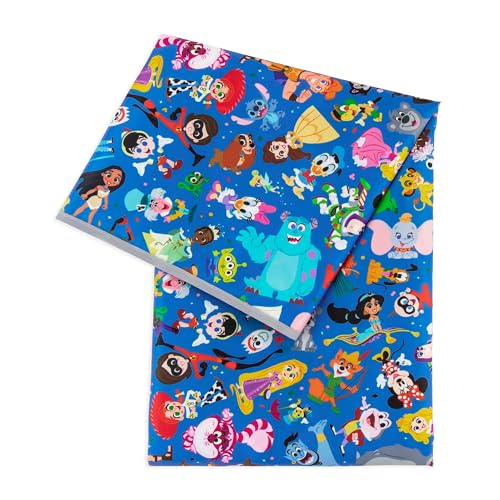 0014292655398 - BUMKINS DISNEY BABY SPLAT MAT FOR UNDER HIGH CHAIR, BABIES TODDLERS EATING MESS MAT, WATERPROOF REUSABLE CLOTH FOR ARTS AND CRAFTS, PLAY MAT FOR KIDS, FABRIC 42INX42IN, 100 MAGICAL CELEBRATION