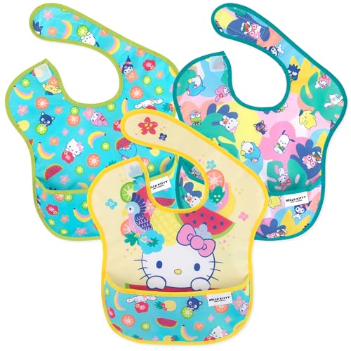 0014292655565 - BUMKINS BIBS FOR GIRL OR BOY, SUPERBIB BABY AND TODDLER FOR 6-24 MONTHS, ESSENTIAL MUST HAVE FOR EATING, FEEDING, BABY LED WEANING, MESS SAVING CATCH FOOD, FABRIC
