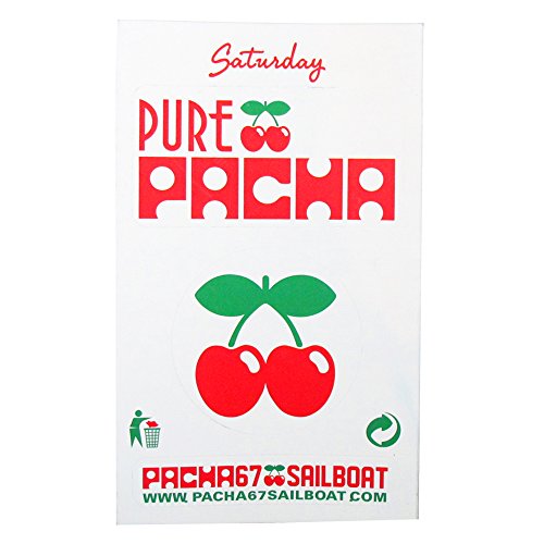 1430010006904 - PACHA: PURE PACHA 2014 STICKER SET - WHITE, ONE SIZE
