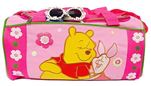 1433340518024 - DISNEY WINNIE THE POOH AND PIGLET DUFFLE BAG AND ONE STYLISH SUNGLASSES SET