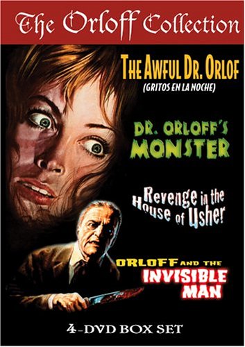 0014381255126 - THE ORLOFF COLLECTION (THE AWFUL DR. ORLOFF / DR. ORLOFF'S MONSTER / REVENGE IN THE HOUSE OF USHER / ORLOFF AND THE INVISIBLE MAN)