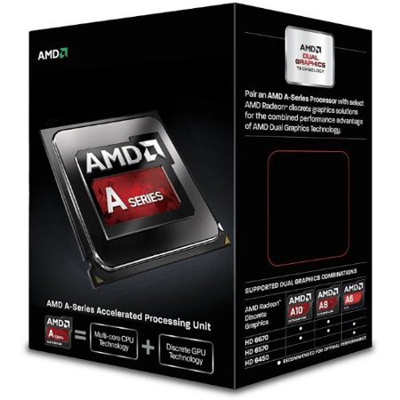 0014444444610 - AMD A6-6400K RICHLAND 3.9GHZ SOCKET FM2 65W DUAL-CORE DESKTOP PROCESSOR AMD RADEON HD AD640KOKHLBOX