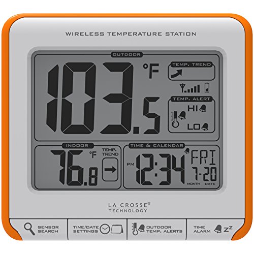 0014444612132 - LA CROSSE TECHNOLOGY 308-179OR WIRELESS TEMPERATURE STATION WITH TRENDS AND ALERTS