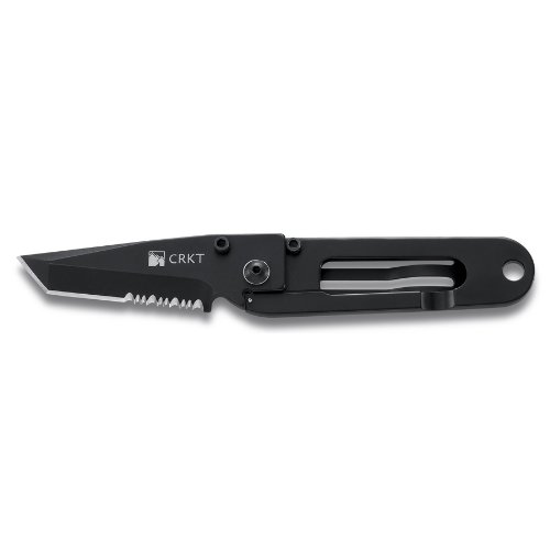 0014445263807 - COLUMBIA RIVER KNIFE AND TOOL 5510K K.I.S.S. IN THE DARK 2.25-INCH SERRATED BLADE KNIFE, BLACK