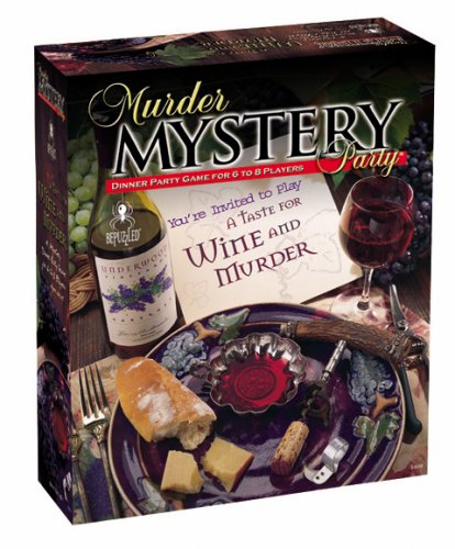 0144555282211 - MURDER MYSTERY PARTY - A TASTE FOR WINE AND MURDER