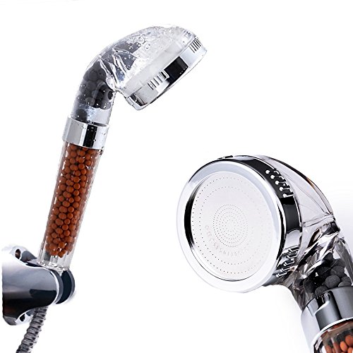 0014567226346 - OHPA 30% WATER SAVING SHOWERHEAD PLUS IONIC FILTER HANDHELD SHOWER HEAD WITH 200 % TURBOCHARGED PRESSURE AND ENERGY BALL FILTRATION FOR FIXING DRY SKIN & HAIR