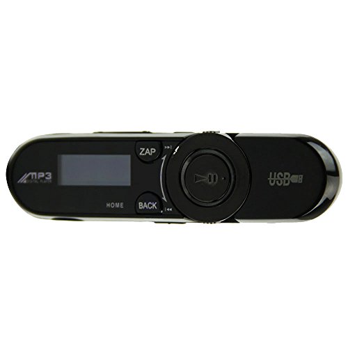 0014567227220 - OHPA LCD SCREEN MP3 MUSIC PLAYER SUPPORT FM RADIO 8GB FLASH TF/SD CARD SLOT USB BLACK