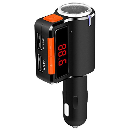 0014567227275 - OHPA CAR WIRELESS BLUETOOTH HANDS-FREE MP3 PLAYER FM TRANSMITTER DUAL USB CHARGER