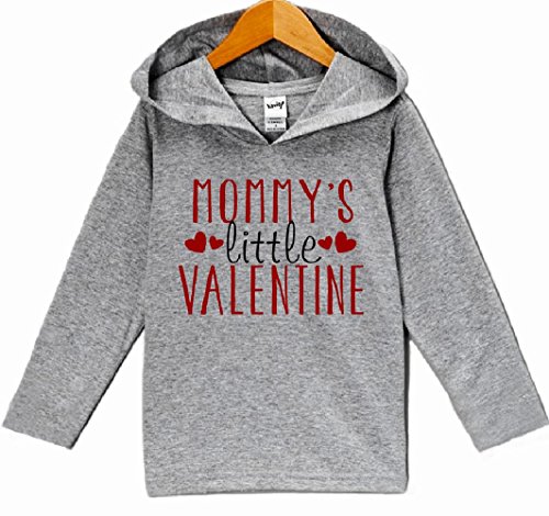 0014567916971 - CUSTOM PARTY SHOP BABY BOY'S MOMMY'S LITTLE VALENTINE HOODIE PULLOVER 18 MONTHS RED AND BLACK