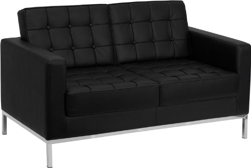 0014635004852 - FLASH FURNITURE ZB-LACEY-831-2-LS-BK-GG HERCULES LACEY SERIES CONTEMPORARY BLACK