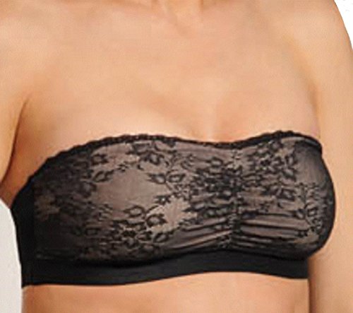 0014671046694 - SELF EXPRESSIONS HEAVEN SENT TAILORED STRAPLESS BANDEAU BRA (LARGE)
