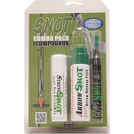0147164844009 - .30-06 OUTDOORS SNOT LUBE FOR COMPOUNDS (3-PACK), CLEAR