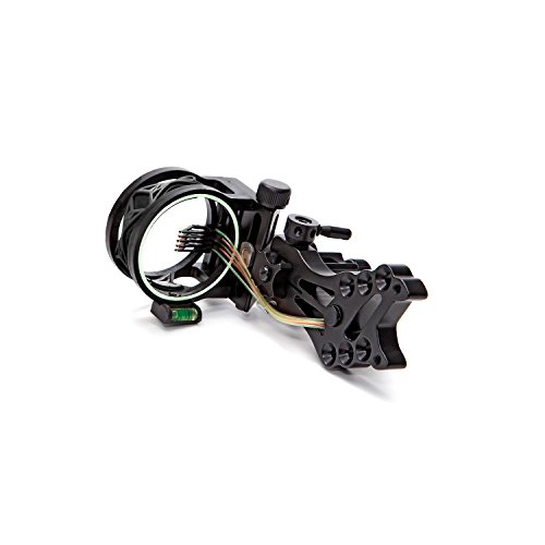 0147164849004 - .30-06 OUTDOORS SHOCKER 5 PIN BOW SIGHT WITH DAMPER, BLACK