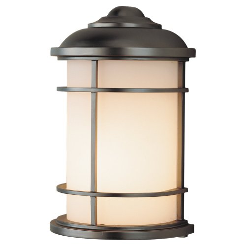 0014817231779 - MURRAY FEISS OL2203BB, LIGHTHOUSE OUTDOOR WALL POCKET SCONCE LIGHTING, 100 TOTAL WATTS, BRONZE