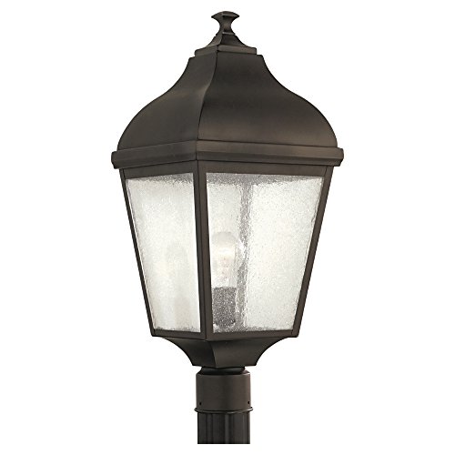 0014817289138 - FEISS OL4007ORB 1-BULB OUTDOOR WALL LANTERN, OIL RUBBED BRONZE FINISH