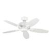 0014817523140 - MONTE CARLO CENTRO MAX II CEILING FANS CENTRO FANS INDOOR CEILING FANS ;RUBBERIZED WHITE / WHITE