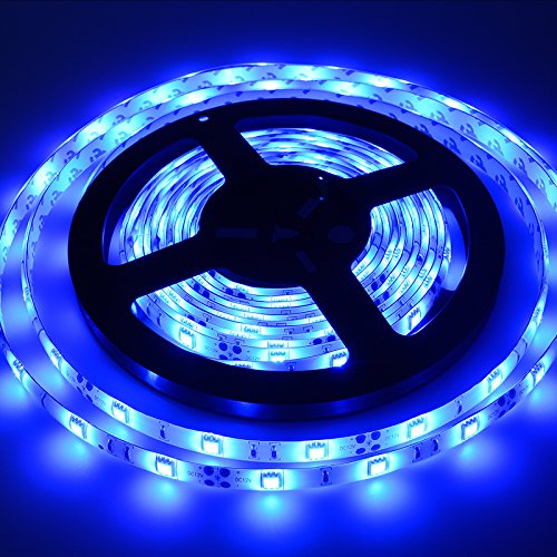 0014834997092 - ELCPARK BLUE 150LEDS LED STRIP 5050 SMD WATERPROOOF IP65 FLEXIBLE STRIP LIGHT LAMP FLASH LIGHTING STRIP 12V
