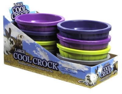 0014891434868 - PETS INTERNATIONAL LTD - COOL CROCK LARGE 8/DISP CTG: SMALL ANIMAL PRODUCTS - SMALL ANIMAL - DISHES