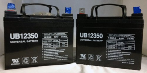 0014891937901 - 12V 35AH TOYO SLA REPLACEMENT SEALED BATTERY 6GFM34 NEW FREE SHIPPING! - 2 PACK