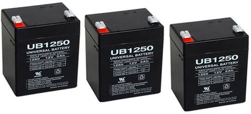 0014891937932 - 12V 5AH TOYO SLA 6FMH4 REPLACEMENT BATTERY - 3 PACK